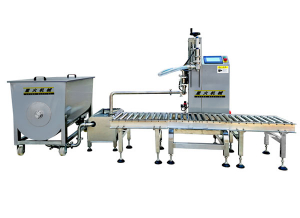 桶裝快餐醬料灌裝機-大桶快餐醬料加工生產線