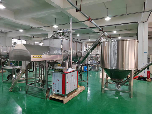 中央廚房預(yù)制菜配料全自動(dòng)粉碎包裝設(shè)備